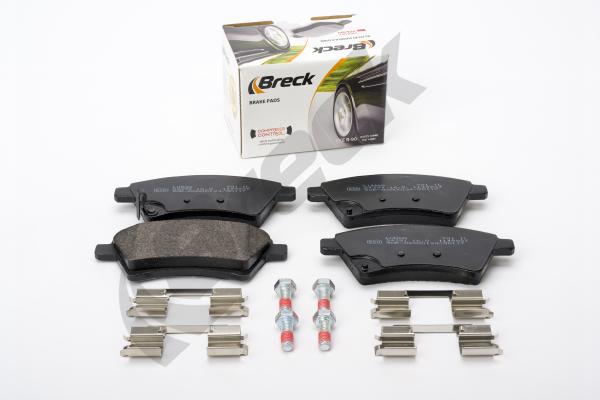 Placute frana BRECK 243910070100